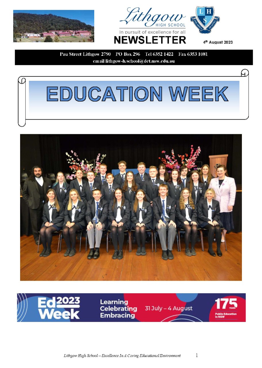Leadership Group - Educaton Week 
